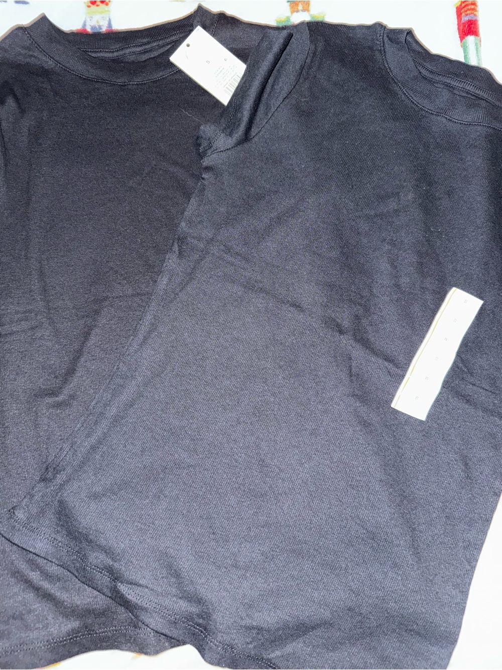 a new day Black Short Sleeve Crew Neck Tee